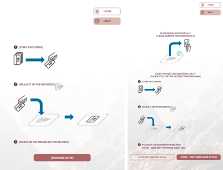 Manual keycard encoding