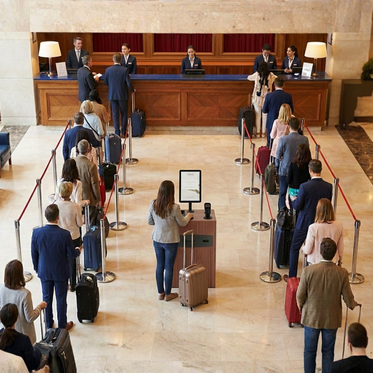 Safe (and smart) use of self-service check-in