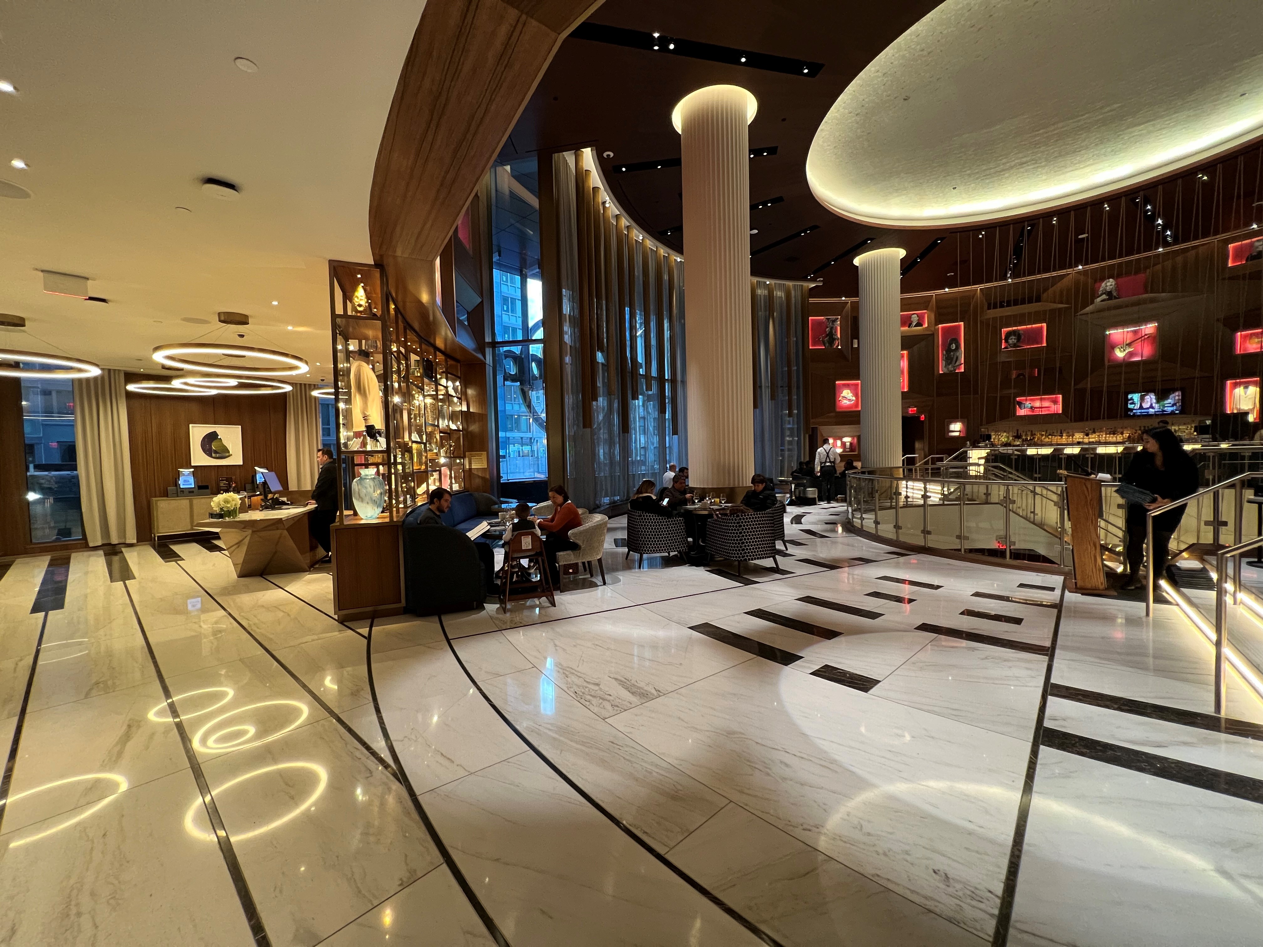 Hard Rock New York city connecté avec le self-check-in