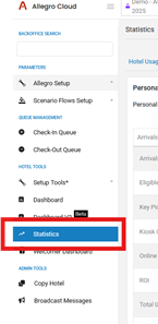 Included upsells displayed on arrival document